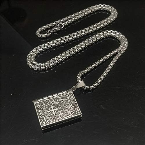 COLLAR BIBLIA PADRE NUESTRO + CAJA REGALO